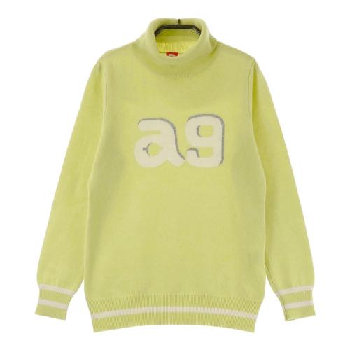 サイズ：38 ARCHIVIO アルチビオ  ニットセーター ボーダー柄 グレー系 [240101382037] ゴルフウェア レディース ストスト ARCHIVIO アルチビオ 2023年モデル 長袖 ニットセーター