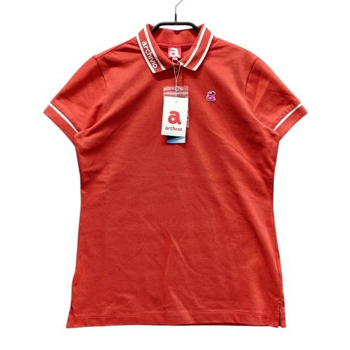 【美品】アルチビオ ポロシャツ 半袖 38サイズ ARCHIVIO アルチビオ 半袖ポロシャツ レッド系 サイズ：38 ランク：B