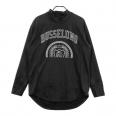 サイズ：7 RUSSELUNO ラッセルノ  裏起毛モックネック長袖Tシャツ ルチャ  ブラック系 [240101465740] ゴルフウェア メンズ ストスト RUSSELUNO ラッセルノ 裏起毛モックネック長袖Tシャツ ルチャ