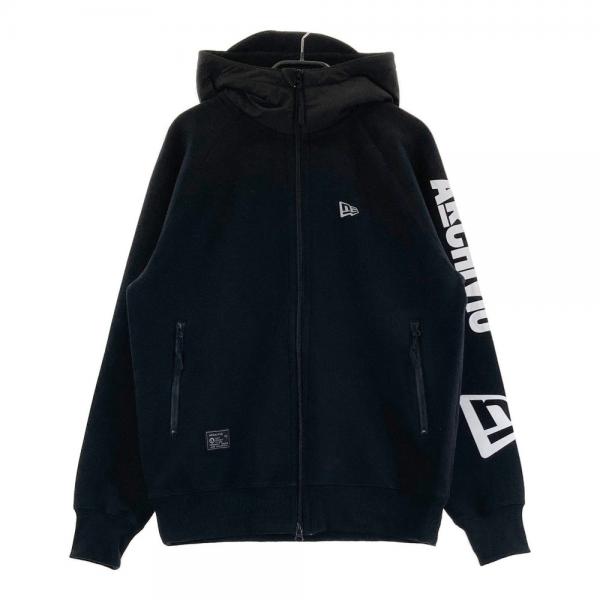 サイズ：M ARCHIVIO アルチビオ NEW ERA ジップパーカー  ブラック系 [240101465763] ゴルフウェア メンズ ストスト ARCHIVIO アルチビオ NEW ERA ジップパーカー ブラック系 サイズ