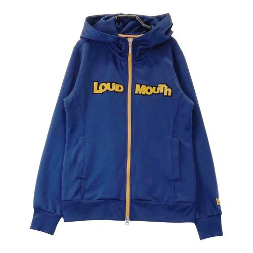 LOUD MOUTH ラウドマウス ; フード付 長袖ジップパーカー