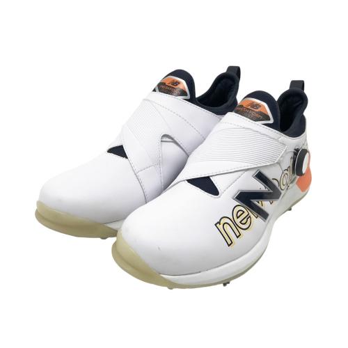 NEW BALANCE GOLF ニューバランス MGB574WR ゴルフシューズ  ホワイト系 27.5 [240101431242] ゴルフウェア メンズ ストスト NEW BALANCE GOLF ニューバランス MGB574WR ゴルフシューズ