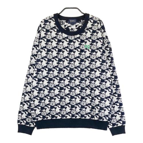 サイズ：0 PEARLY GATES パーリーゲイツ 055-0170206 ニット セーター 総柄 ホワイト系 [240101442195] ゴルフウェア レディース ストスト サイズ：0 PEARLY GATES パーリーゲイツ 055-0170206 ニット