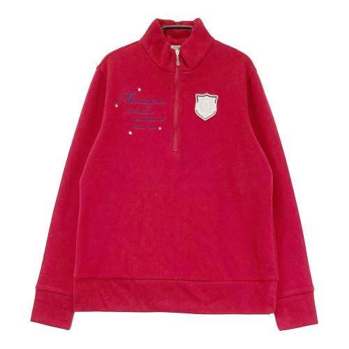 マンシングウエアー/Munsingwear ハーフジップセーター　裏地付き MUNSING WEAR マンシングウェア ハーフジップ ニットセーター