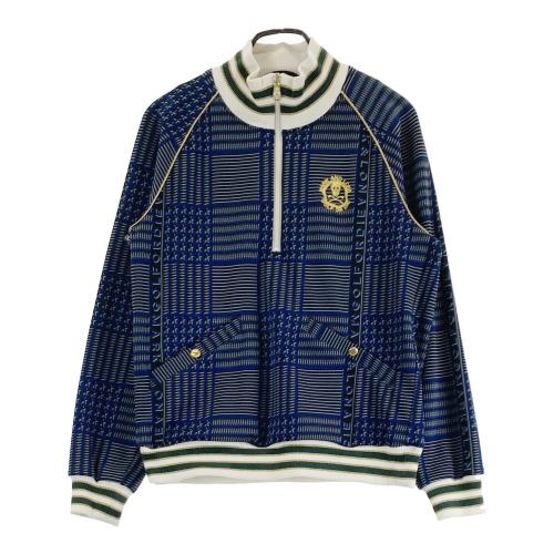 サイズ：46 MARK&amp;LONA マークアンドロナ 2023年 ハーフジップスウェット  グレー系 [240101429903] ゴルフウェア メンズ ストスト MARK&LONA マークアンドロナ 2023年 ハーフジップスウェット