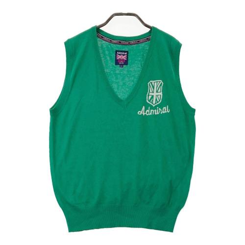ADMIRAL アドミラル Vネック ニットベスト グレー系 サイズ：XL
