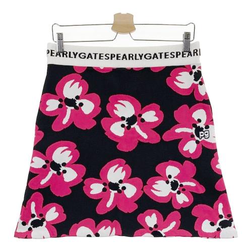 PEARLY GATES - ☆新品☆PEARY GATES ボーダー スカート 1サイズ 6980→6800 PEARLY GATES パーリーゲイツ❤️スカート ボーダー柄 サイズ0