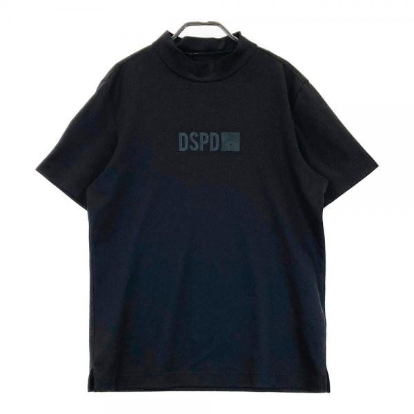 サイズ：S CALLAWAY キャロウェイ  ハイネック 半袖Tシャツ  ブラック系 [240101396637] ゴルフウェア レディース ストスト CALLAWAY キャロウェイ ハイネック 半袖Tシャツ ブラック系