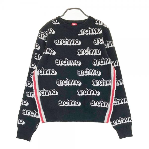 ARCHIVIO アルチビオ ニット セーター ブラック系 38 ゴルフ