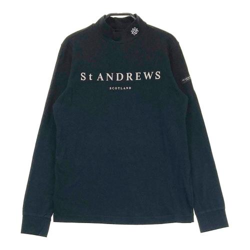 サイズ：L ST ANDREWS セントアンドリュース  長袖ポロシャツ  レッド系 [240101433069] ゴルフウェア レディース ストスト サイズ：L ST ANDREWS セントアンドリュース 長袖ポロシャツ
