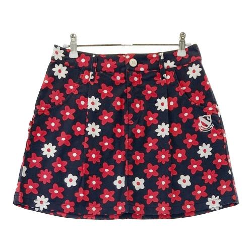 PEARLY GATES パーリーゲイツ ストレッチスカート カモフラ柄 グレー系