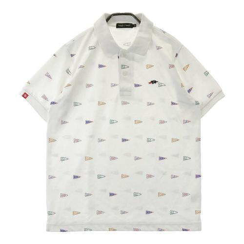 rough & swell - DOTS POLO (ブラック) 半袖ポロシャツ | 4.444glad