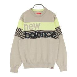 サイズ：2 NEW BALANCE GOLF ニューバランス  ハイネック ニットセーター  ブルー系 [240101499177] ゴルフウェア レディース ストスト NEW BALANCE GOLF ニューバランス ハイネック ニットセーター