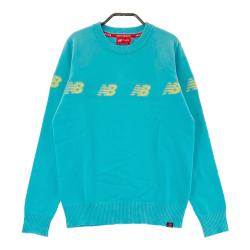 サイズ：0 NEW BALANCE GOLF ニューバランス  ニットセーター ボーダー柄 レッド系 [240101447786] ゴルフウェア レディース ストスト NEW BALANCE GOLF(ニューバランスゴルフ) ニット｜中古ゴルフ
