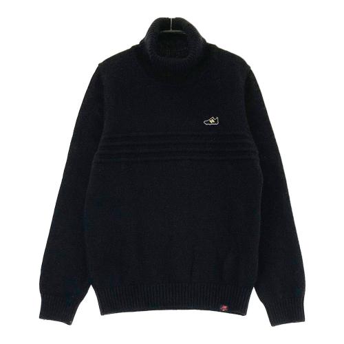 サイズ：1 NEW BALANCE GOLF ニューバランス  ウール混 タートルネック ニットセーター  ホワイト系 [240101416285] ゴルフウェア レディース ストスト NEW BALANCE GOLF ニューバランス ウール混 タートルネック