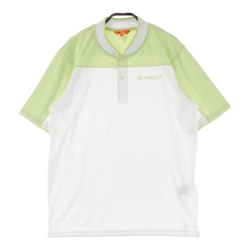 サイズ：M BEAMS GOLF ビームスゴルフ  スウェット ジップジャケット  ホワイト系 [240101424014] ゴルフウェア メンズ ストスト BEAMS GOLF ビームスゴルフ スウェット ジップジャケット