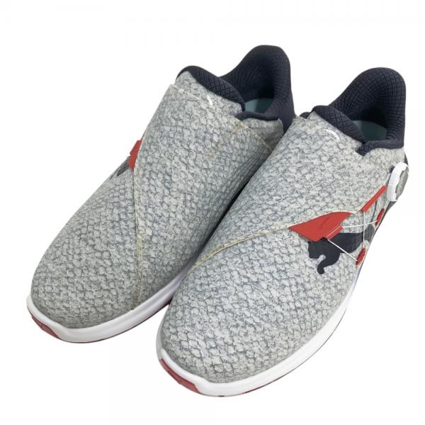 PUMA GOLF プーマゴルフ ファントムキャット ニトロディスク/379208 ゴルフシューズ  グレー系 27 [240101468698] ゴルフウェア メンズ ストスト PUMA GOLF プーマゴルフ ファントムキャット ニトロディスク