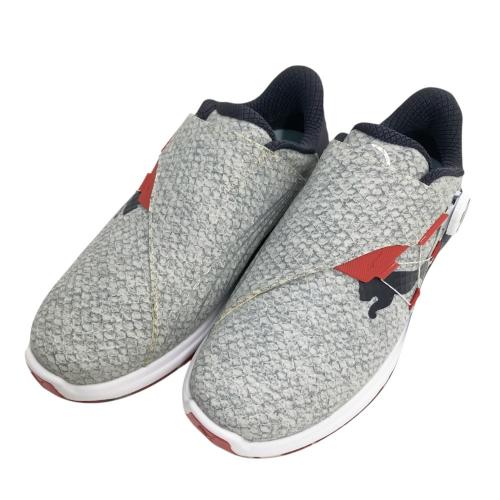 PUMA GOLF プーマゴルフ イグナイト FASTEN8 ディスク /194541 スパイクレス ゴルフシューズ  グレー系 25 [240101468708] ゴルフウェア メンズ ストスト PUMA GOLF プーマゴルフ イグナイト FASTEN8 ディスク /194541