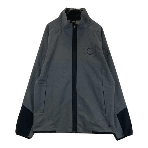 サイズ：M OAKLEY オークリー  ジップジャケット  グレー系 [240101427637] ゴルフウェア メンズ ストスト OAKLEY オークリー ジップジャケット グレー系 サイズ：M ランク