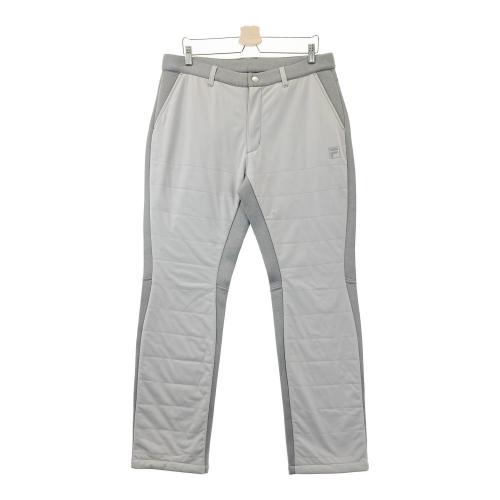 サイズ：6 NEW BALANCE GOLF ニューバランス ; 裏起毛 ニットパンツ  グレー系 [240101420164] ゴルフウェア メンズ ストスト NEW BALANCE GOLF ニューバランス 裏起毛 ニットパンツ グレー系