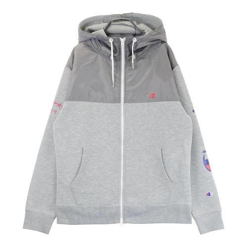 サイズ：MEDIUM CHAMPION GOLF チャンピオンゴルフ  裏メッシュ ジャケット ブルゾン  グレー系 [240101424035] ゴルフウェア メンズ ストスト サイズ：MEDIUM CHAMPION GOLF チャンピオンゴルフ 裏メッシュ