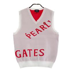 美品】PEARLY GATES パーリーゲイツ エアーベスト総柄 レディース0