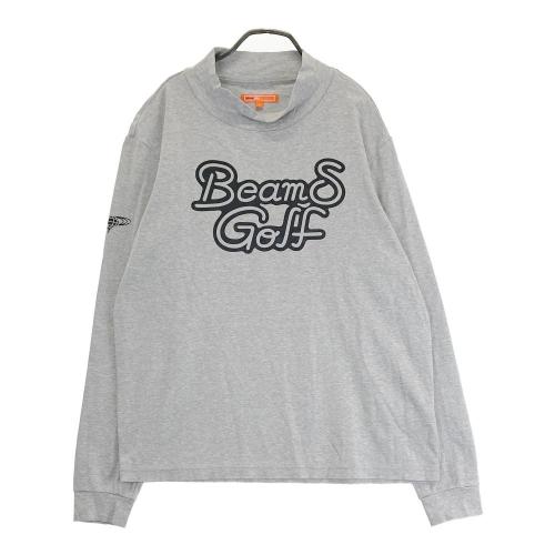 BEAMS GOLF ビームスゴルフ ハイネック半袖Tシャツ グレー系