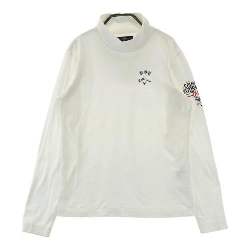 CALLAWAY キャロウェイ ハイネック 長袖Tシャツ ホワイト系