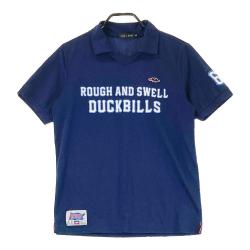 ラフアンドスウェル ポロシャツ 白 rough&swell G.D.C. DOTS
