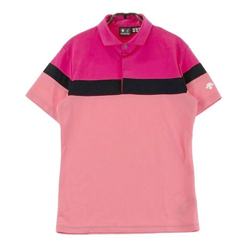 美品 DESCENTE GOLF デサント DGWRJA13 ポロシャツ O ポリエステル 半袖 ゴルフ レディース HN162A84 DESCENTE GOLF 美品 デサント DGWRJA13 ポロシャツ O ポリエステル