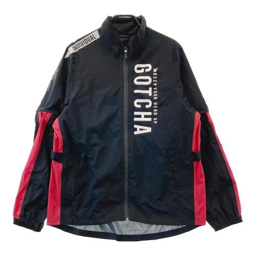サイズ：XXL SLDO. エスルド  長袖モックネックTシャツ  ブラック系 [240101442397] ゴルフウェア メンズ ストスト SLDO. エスルド 長袖モックネックTシャツ ブラック系 サイズ