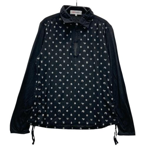 サイズ：40 M.U SPORTS エムユースポーツ  メッシュジャケット  ブラック系 [240101486257] ゴルフウェア レディース ストスト M.U SPORTS エムユースポーツ メッシュジャケット ブラック系