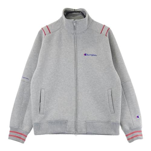 サイズ：MEDIUM CHAMPION GOLF チャンピオンゴルフ  裏メッシュ ジャケット ブルゾン  グレー系 [240101424035] ゴルフウェア メンズ ストスト CHAMPION GOLF チャンピオンゴルフ 裏メッシュ ジャケット