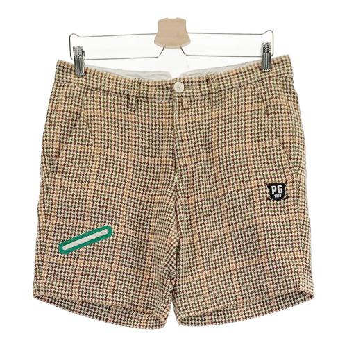 ASHWORTH アシュワース パンツ チェック柄 ベージュ系 サイズ