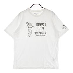 ラフアンドスウェル ポロシャツ 白 rough&swell G.D.C. DOTS