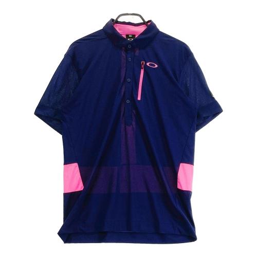 OAKLEY オークリー 半袖Tシャツ ネイビー系 サイズ：S ランク：A