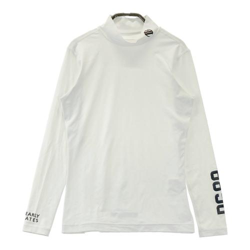 パーリーゲイツ　長袖ハイネックカットソー　新品　ホワイト　サイズM(1)　正規品 PEARLY GATES パーリーゲイツ ハイネック 長袖インナーTシャツ