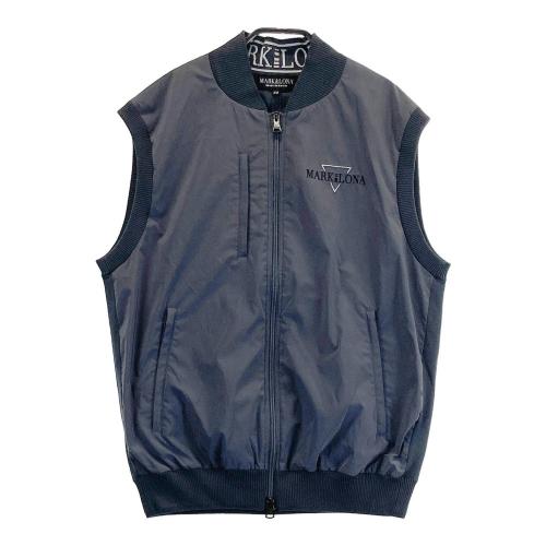 MARK&LONA マークアンドロナ ニットベスト カモフラ柄 グレー系