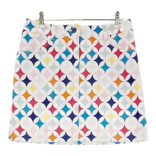 美品　Munsing Wear マンシングウェア　総柄　スカート MUNSING WEAR マンシングウェア インナー付スカート 総柄