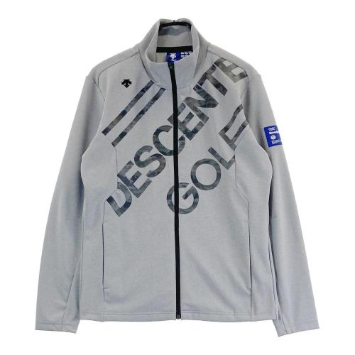若者に人気のブランド GOLF DESCENTE デサントゴルフ ブラック系 ジップジャケット メンズウェア