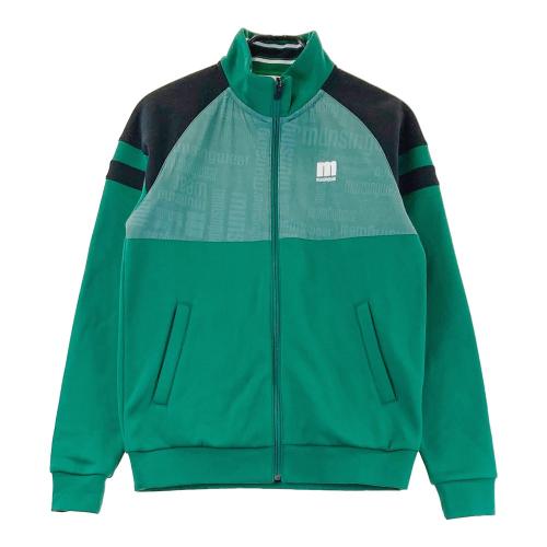 サイズ：M MUNSING WEAR マンシングウェア  ジップジャケット  グレー系 [240101414055] ゴルフウェア メンズ ストスト MUNSING WEAR マンシングウェア ジップジャケット グレー系