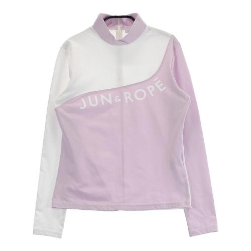 JUN&ROPE ジュン アンド ロペ バイカラースカート パープル系