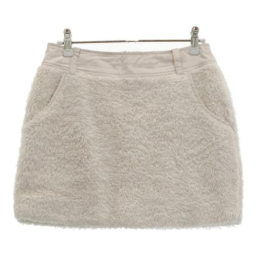 ARCHIVIO アルチビオ ボア スカート ベージュ系 サイズ：36 ランク：B