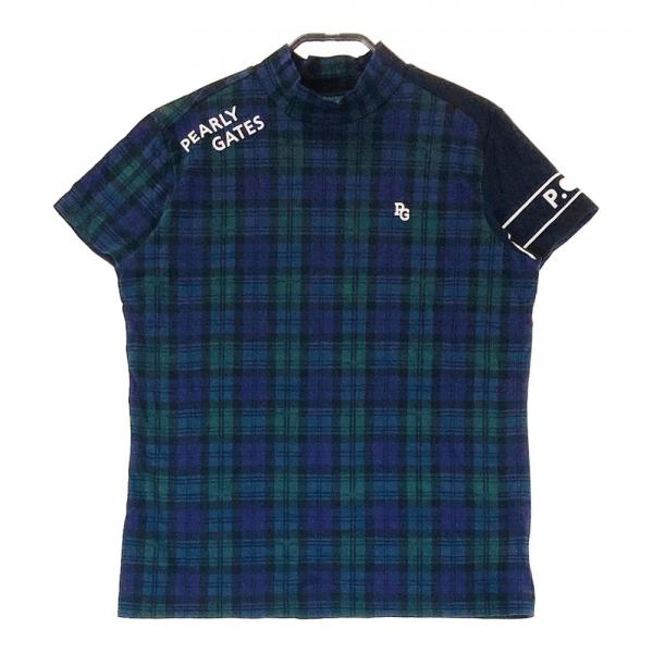 【PGG】サイズ1 PEARLY GATES ハイネック 半袖Tシャツ ブラック 1-240101298352-m-01-pl.jpg