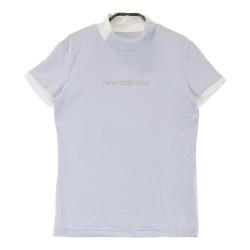 サイズ：2 NEW BALANCE GOLF ニューバランス 2022年モデル ハイネック 半袖Tシャツ サイドロゴ オレンジ系 [240101281844] ゴルフウェア レディース ストスト NEW BALANCE GOLF ニューバランス 2022年モデル ハイネック 半袖