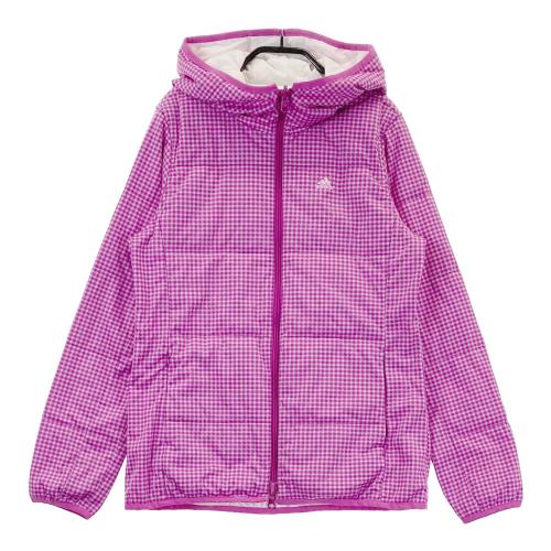 adabat アダバット◆ジップアップ ダウン ジャケット パープル Lサイズ ADABAT アダバット ダウンジャケット パープル系 サイズ：42