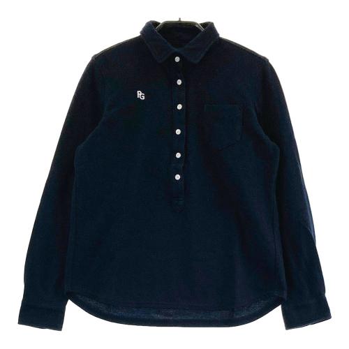 PEARLY GATES パーリーゲイツ 055-2261902 長袖ポロシャツ ネイビー系