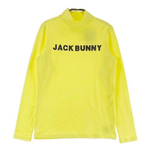 サイズ：1 JACK BUNNY ジャックバニー 2024年 裏起毛 ハイネック 長袖Tシャツ  イエロー系 [240101415515] ゴルフウェア レディース ストスト JACK BUNNY ジャックバニー 2024年 裏起毛 ハイネック 長袖T