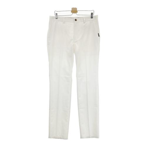 AQUASCUTUM アクアスキュータム 半袖ポロシャツ ホワイト系 サイズ：L
