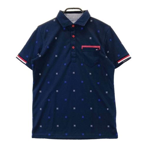 TOMMY HILFIGER GOLF トミー ヒルフィガーゴルフ 半袖ポロシャツ 総柄